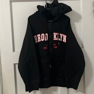 Shein black hoodie